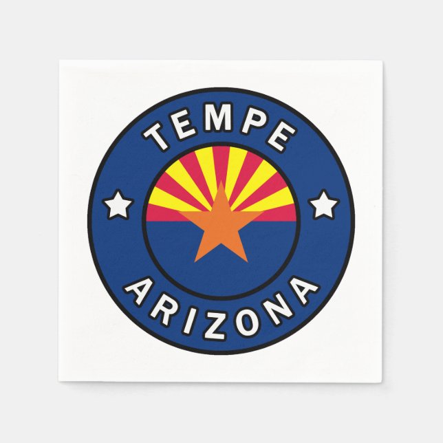 Tempe Arizona Napkin (Front)