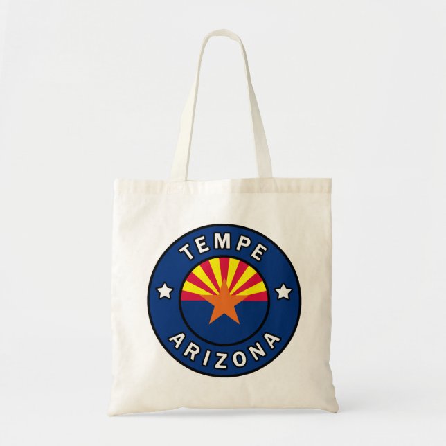Tempe Arizona Tote Bag (Front)