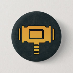 TEMPERAMENT SIGN 6 CM ROUND BADGE