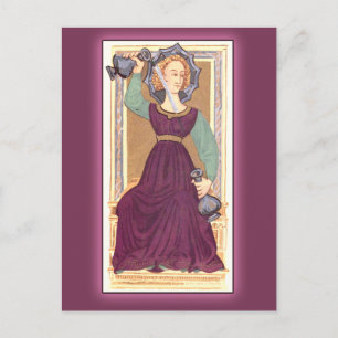 Temperance Tarot Card from France