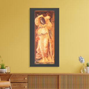 Temperantia by Sir Edward Coley Burne-Jones Canvas Print