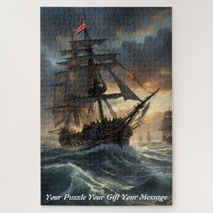 Tempest of Triumph: The Age of Sail in Battle Jigsaw Puzzle