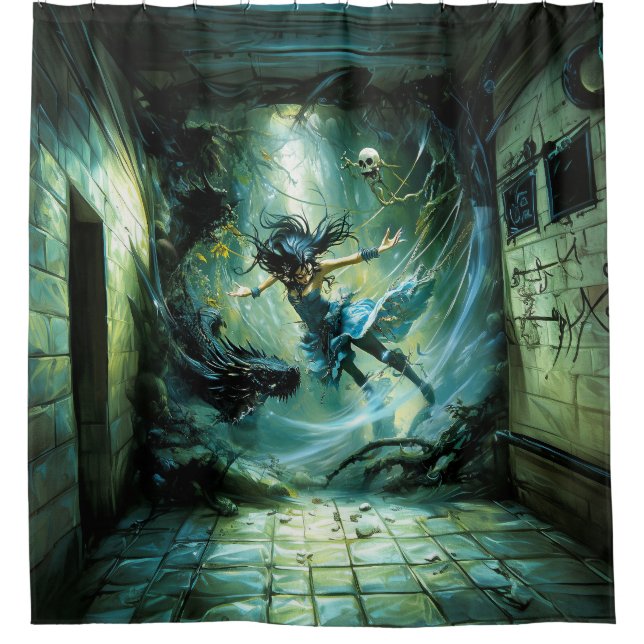 Tempest Shower Curtain (Front)