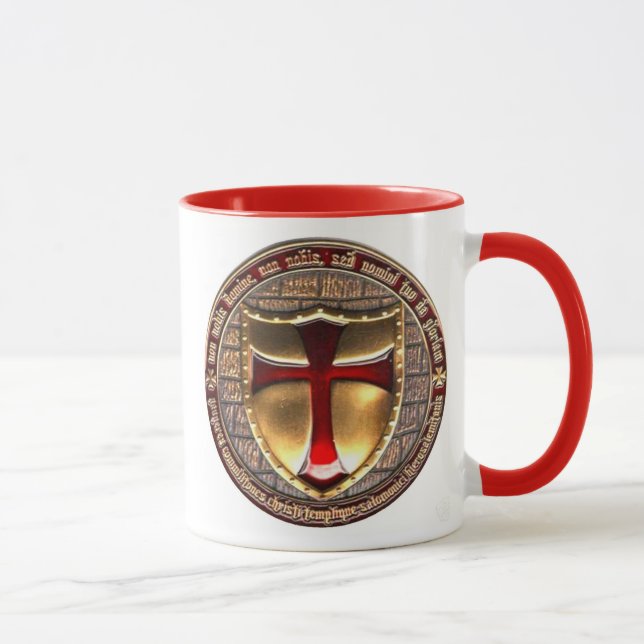 TEMPLAR COIN. MUG (Right)