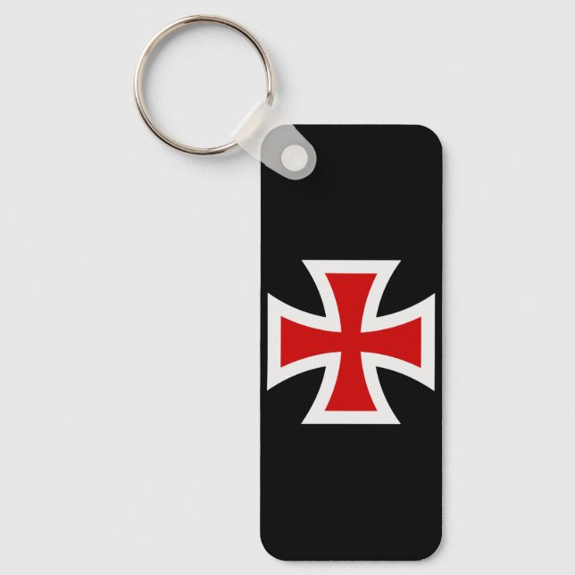 Templar cross key ring (Front)