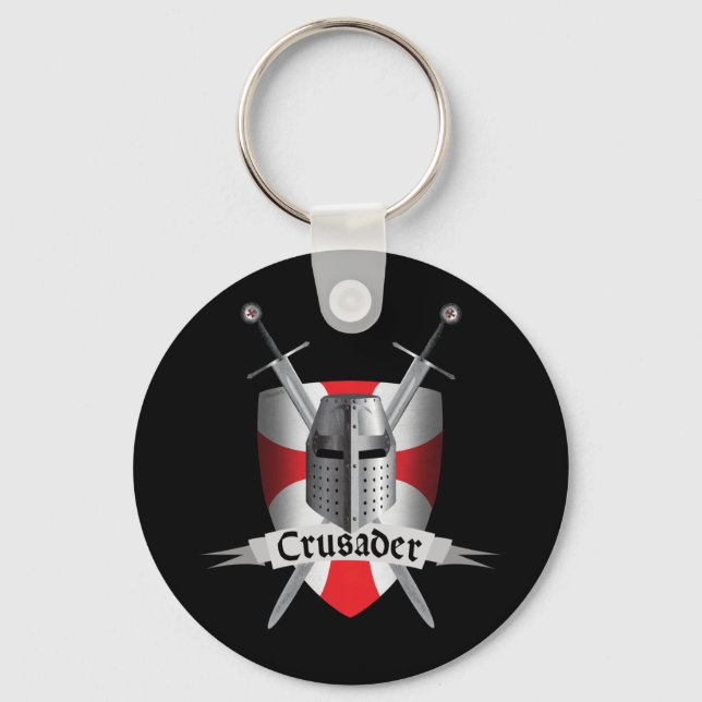 Templar - Crusader Arms Key Ring (Front)