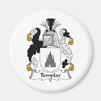 Templar Family Crest Magnet