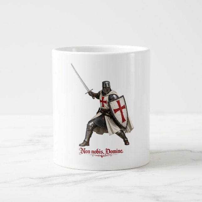 Templar Knight Cup - Non nobis, Domine (Front)