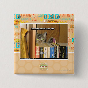 Template 15 Cm Square Badge