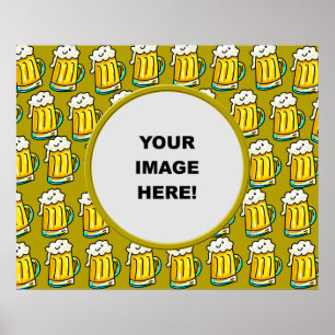 Template, Beer Border Poster