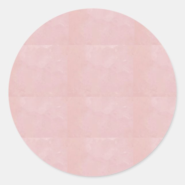 Template Blank Add your image text elegant Crystal Classic Round Sticker (Front)