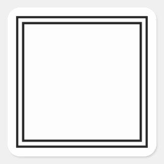 Template Blank ..  Add your image text here Square Sticker