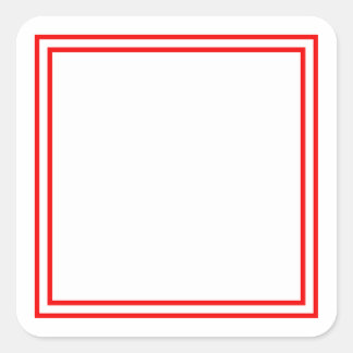 Template Blank .. Add your image text here Square Sticker