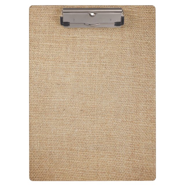 Template - Burlap Background Clipboard (Front)