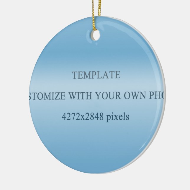 template ceramic tree decoration (Left)