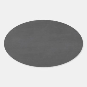 Template - Chalkboard Background Customise Oval Sticker