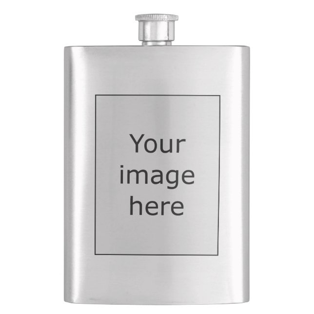 Template - Crest + Tartan Flask (Front)
