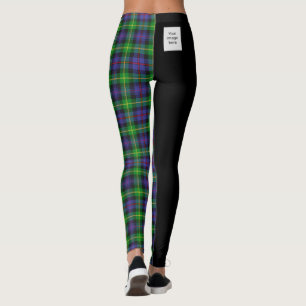 Template - Crest + Tartan Leggings