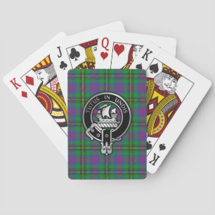 Template - Crest + Tartan Playing Cards