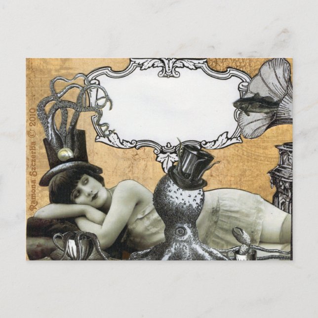 Template Custom Calypso Postcard (Front)