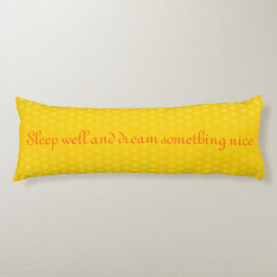 Template - Custom your text, image & background Body Cushion