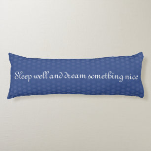 Template - Custom your text, image & background Body Cushion