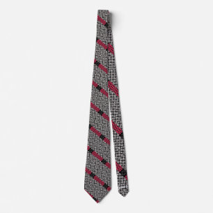 Template Distinguished Vintage Squares & Stripes Tie