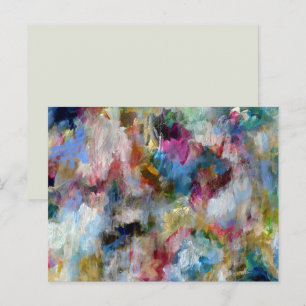 Template Fine Art Postcard Original Stormy Sky