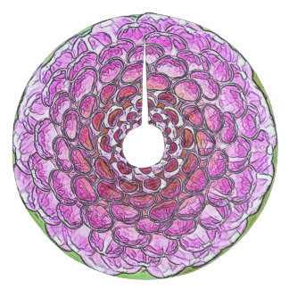 template fleece tree skirt