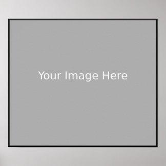 Template For Your Picture - Poster