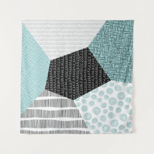 Template greeting card or banner. Abstract backgro Tapestry