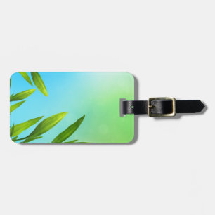 Template luggage label