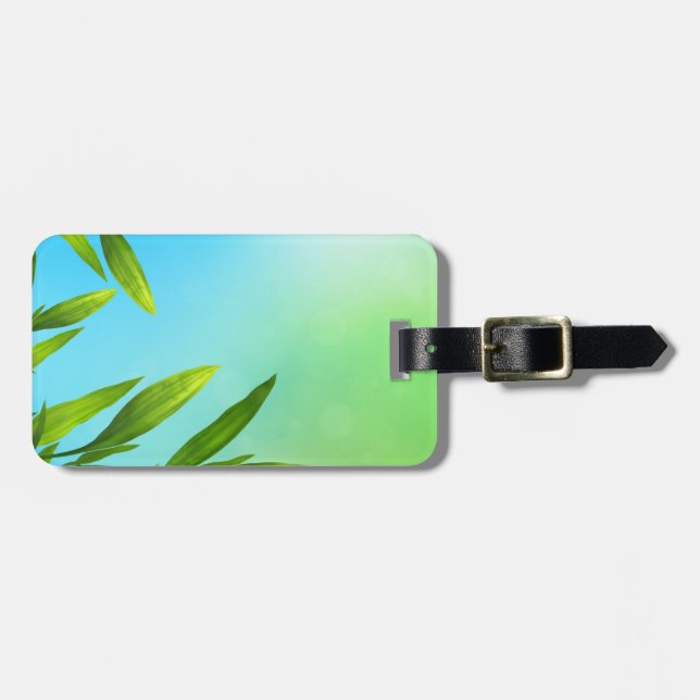 Template luggage label (Front Horizontal)