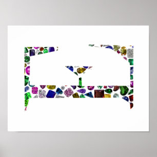 template lumbar pillow poster