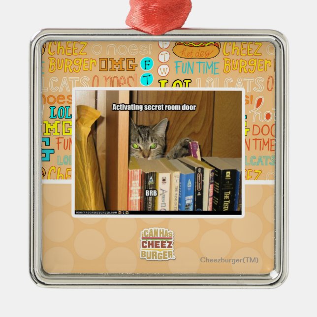 Template Metal Tree Decoration (Front)