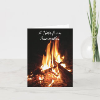 template Note Card