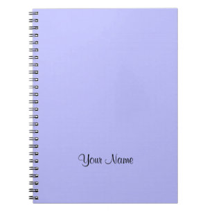 Template, ready to personalise notebook
