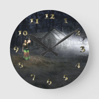 Template Round Clock