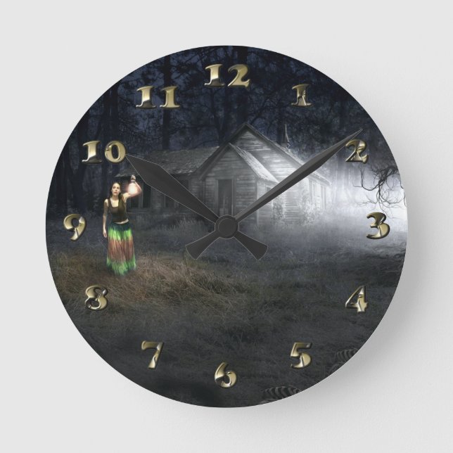 Template Round Clock (Front)