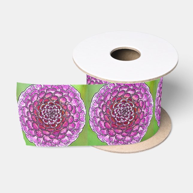 template satin ribbon (Spool)