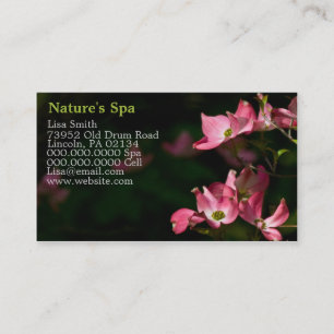 Template Spa Business Cards