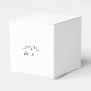 Template Table Placeholder Card Favour Box