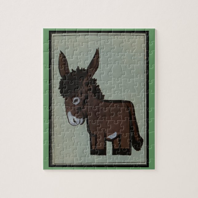 Template to Customise Jigsaw Puzzle (Vertical)