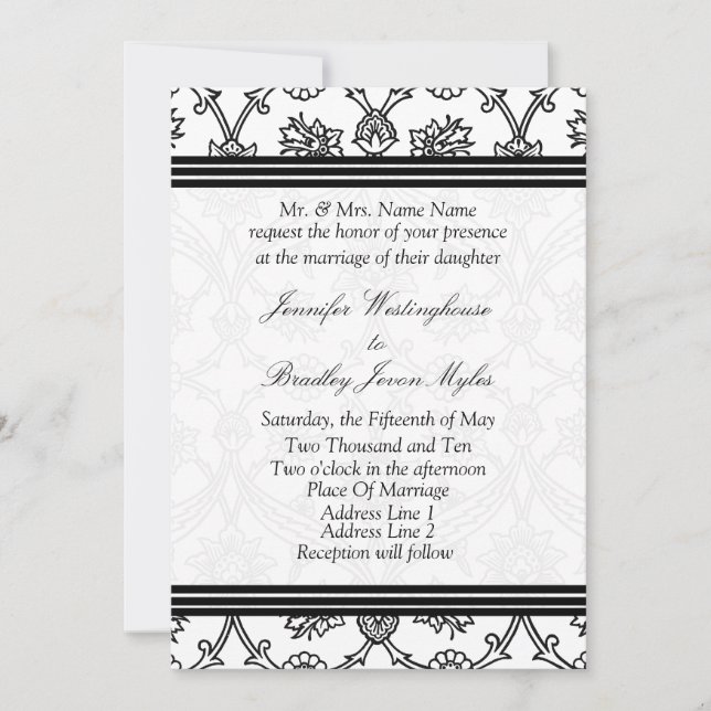 Template Wedding Invitation (Front)