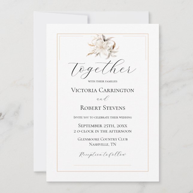 Template Wedding Invitation (Front)