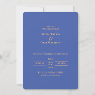 TEMPLATE WEDDING INVITATIONS ONLINE – medium-blue