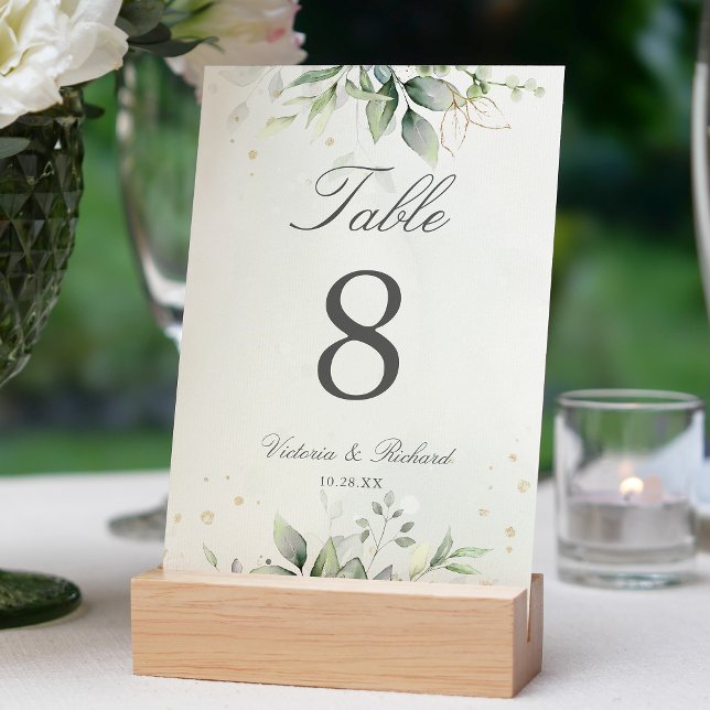 Template Wedding Table Number (Creator Uploaded)