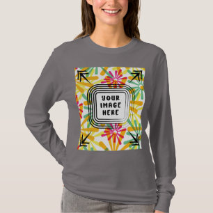Template Women's Basic Long Sleeve Personalised T-Shirt