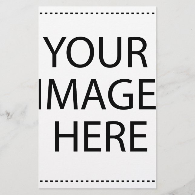 Templates for Sale DIY add PHOTO IMAGE TEXT Stationery (Front)