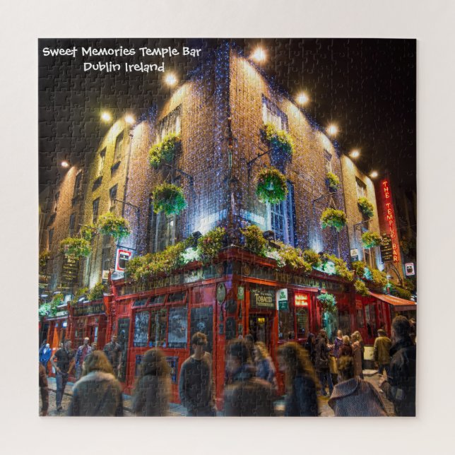 Temple Bar Dublin Ireland. Jigsaw Puzzle (Vertical)